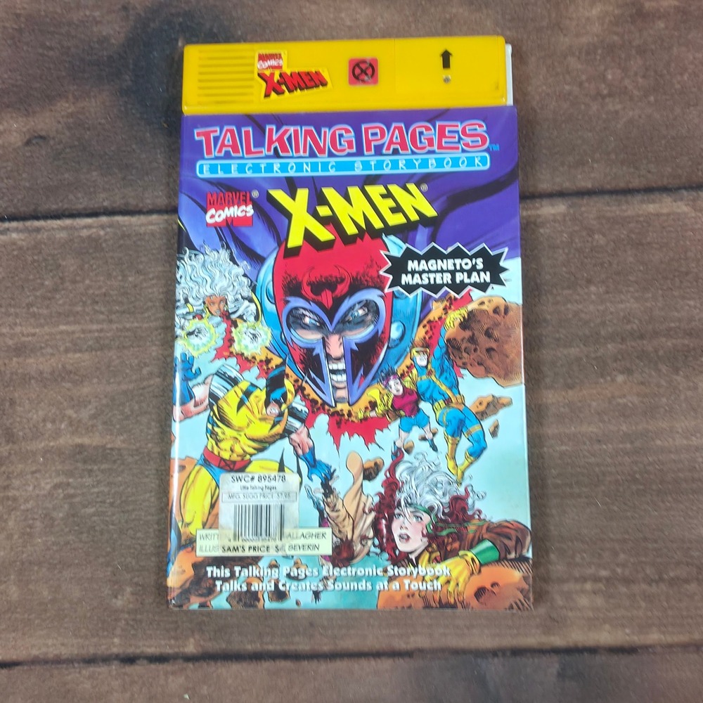 Marvel X-Men Talking Pages Book Kids OS Multicolor Good Magneto's Master Plan